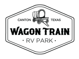 Wagon Train RV Park Campground Logo