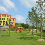 Wagon Train Sign